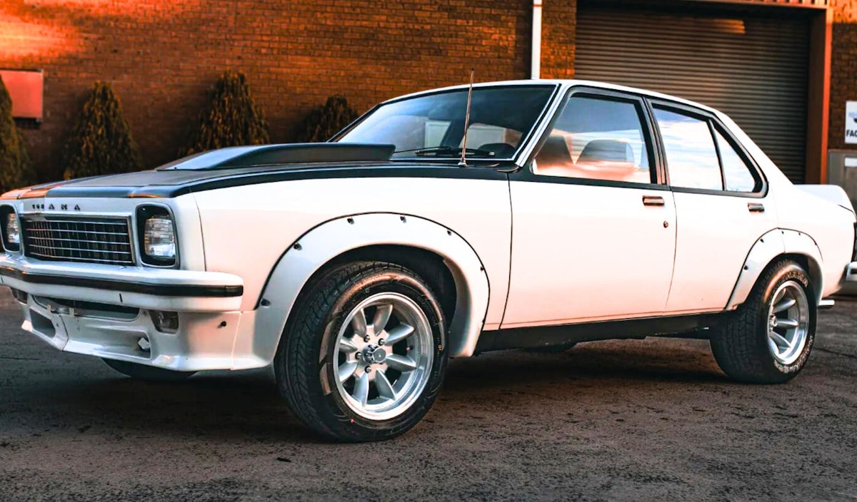 A Torana looking super buff.